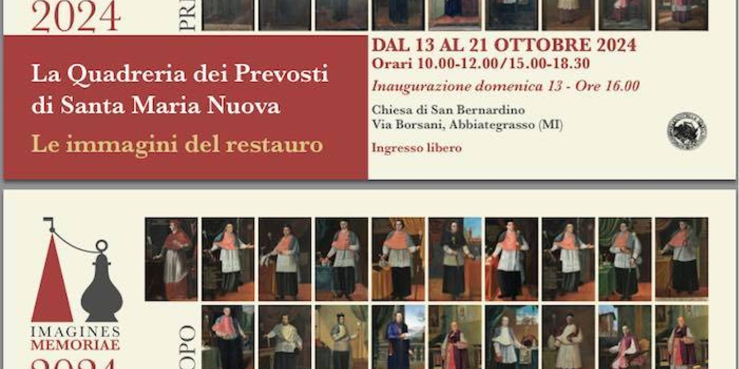 Eventi in Abbitegrasso: IMAGINES MEMORIAE La Quadreria dei Prevosti di Santa Maria Nuova 