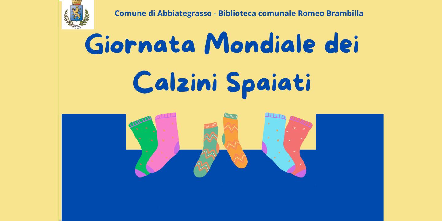 Eventi in Abbitegrasso: Giornata Mondiale dei Calzini Spaiati