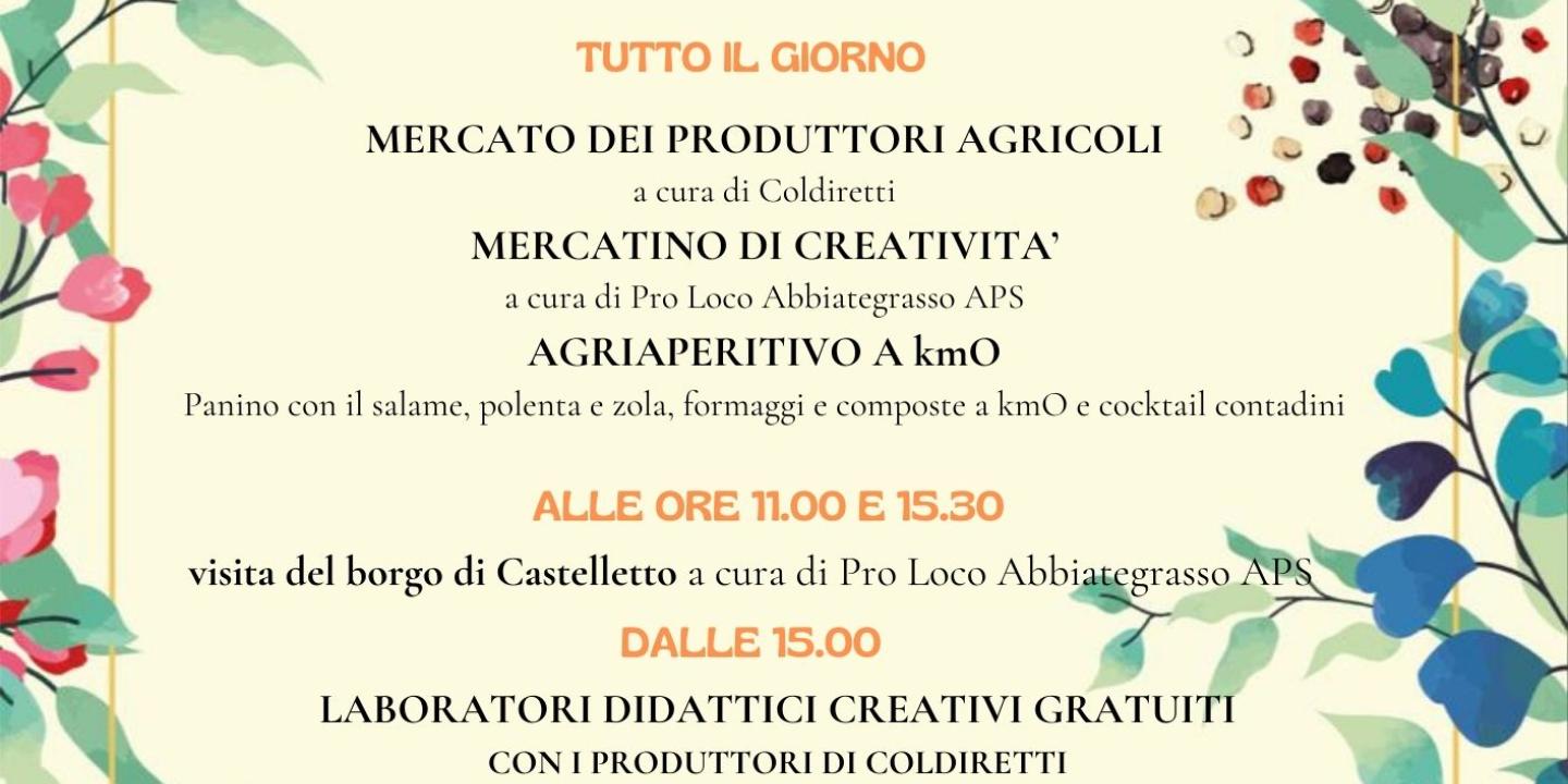 Eventi in Abbitegrasso: Festa contadina a Castelletto