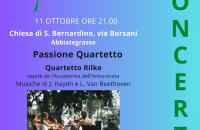 Passione Quartetto, concerto nella Chiesa di S. Bernardino 