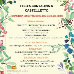 Festa contadina a Castelletto