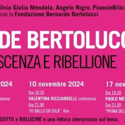 INSIDE BERTOLUCCI adolescenza e ribellione