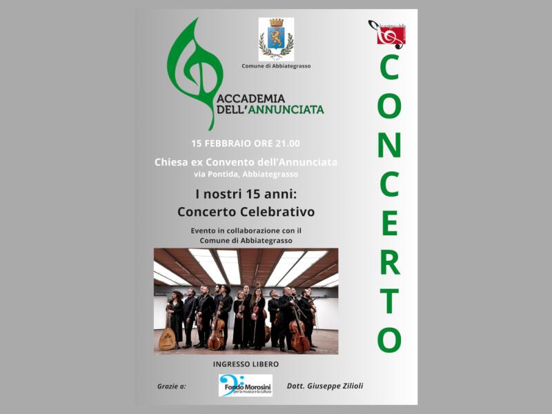 I nostri 15 anni: Concerto Celebrativo